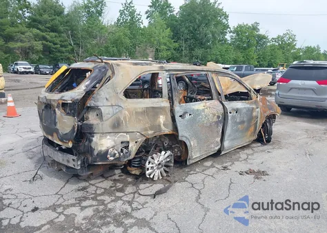 2018 Toyota Highlander Hybrid Xle из США, поврежденный, VIN 5TDJGRFH3JS037513